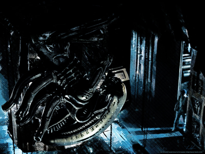 In Space No One Can Hear You Scream by Louis Solis